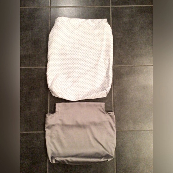 NEW Set of White/Blue Pattern and Grey Utility Pouches - Picture 2 of 5